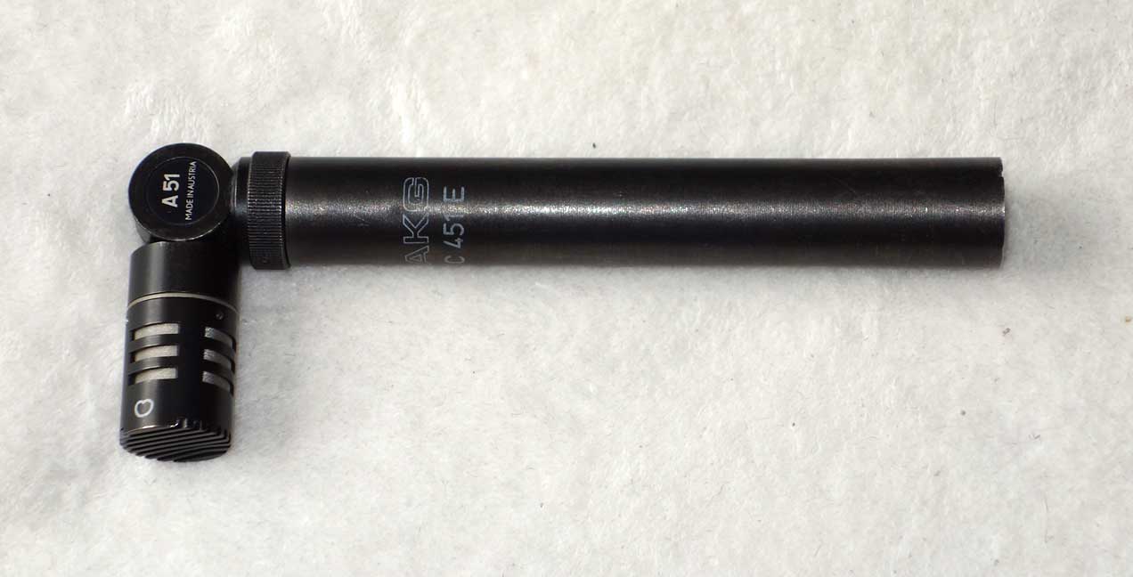 Vintage AKG A51 Swivel Elbow for AKG C451 452 mics {Black}