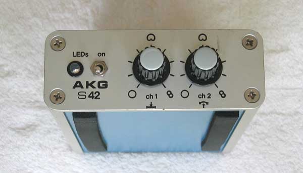 VINTAGE AKG C34 Stereo Multi-Pattern Condenser Microphone [C422, C426]