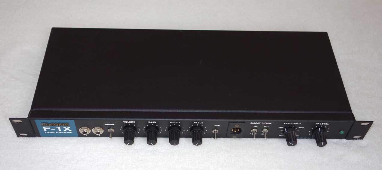 ALEMBIC F1X Tube Preamp for Bass or Guitar w/ 12AX7 Tube, Dual Showman