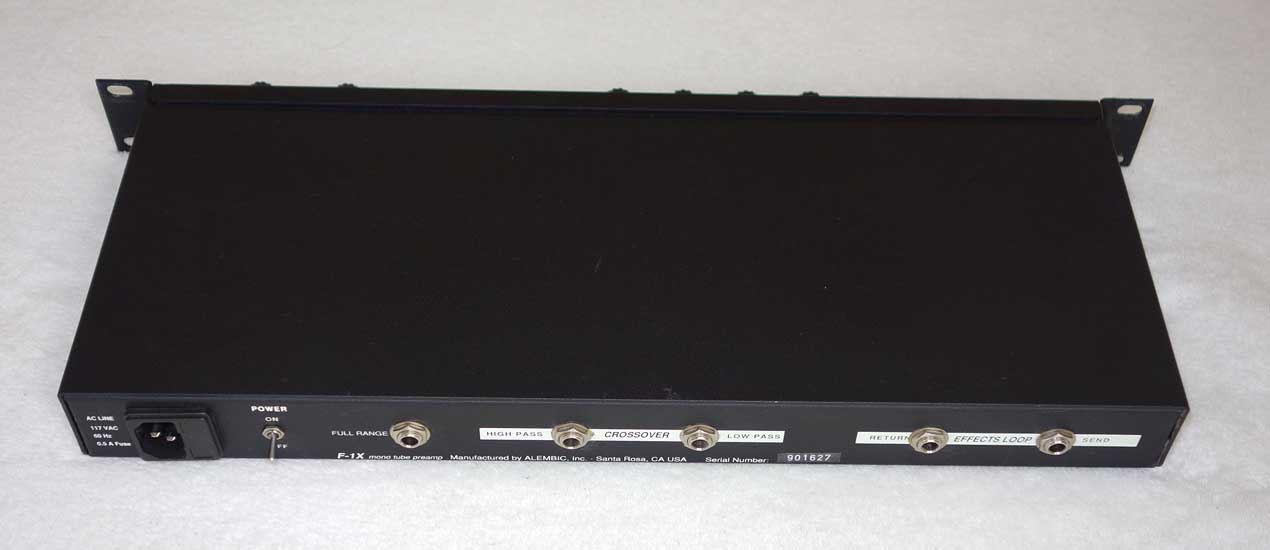 ALEMBIC F1X Tube Preamp for Bass or Guitar w/ 12AX7 Tube, Dual Showman