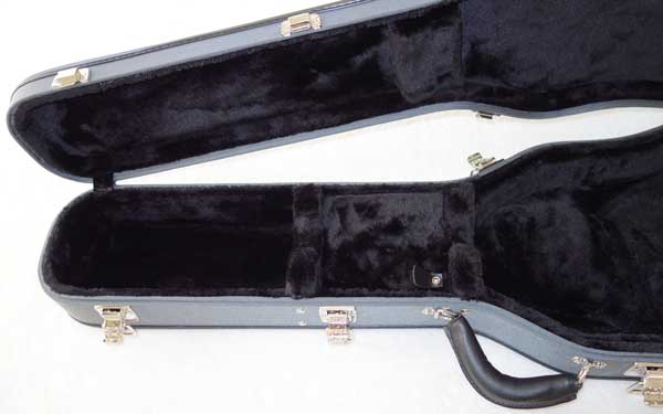 NEW Ameritage AME-S-40 Les Paul Case, Silver Series, Professional 6-Ply Hardshell Arched Case for Gibson Les Paul and Copies