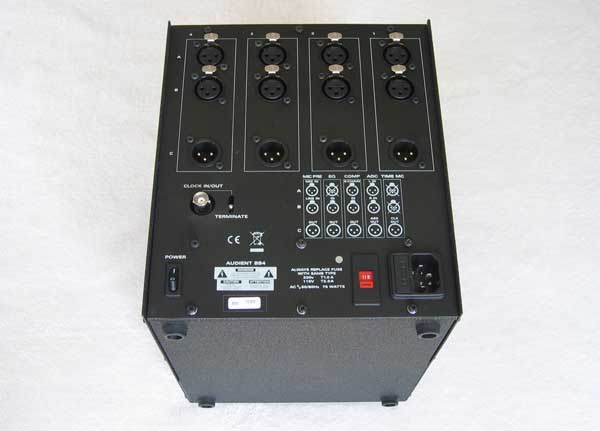 AUDIENT Black Series BB4 4-Space Rack Enclosure Lunch Box for Audient Black Pre Comp EQ & ADC