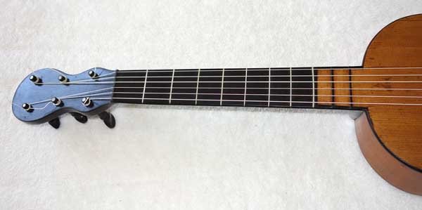 Mazarand Signed 1808 Romantic Guitar from Mirecourt, France, w/Original Case