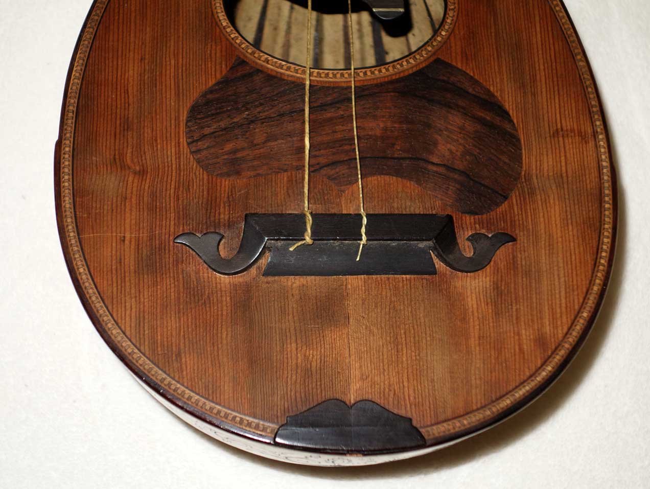 1884 Enrico Rocca Mandolin Genoa, Italy Intact Label dated 1884