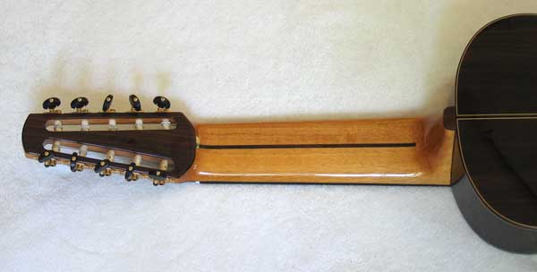 BARTOLEX SRS10 10-String Classical Harp Guitar, Spruce Top, w/ Hardshell  Case