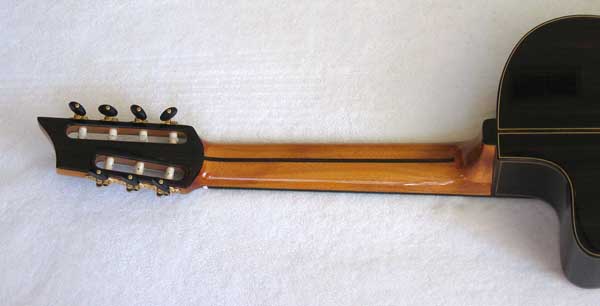 2010 Bartolex SRS7CEL 7-String Classical Harp Guitar Neck