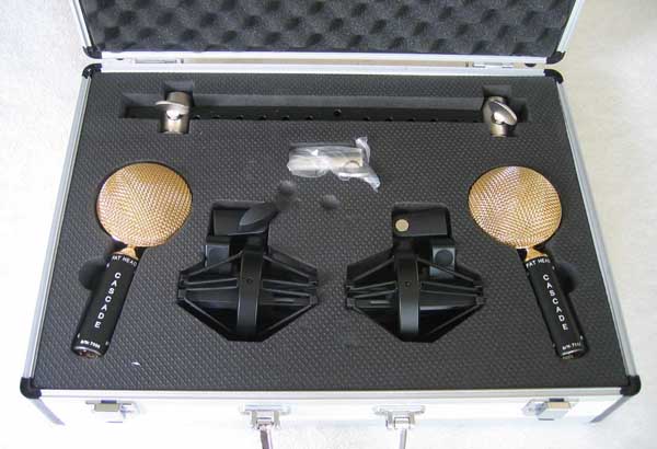 NEW Cascade FAT HEAD Gold Scoop Stereo Set Upgraded w/ AMI TR42 Ribbon Transformers