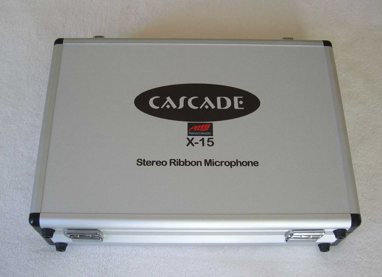 NEW Cascade X15 Stereo Ribbon Mic w/AMI TR42 Transformers