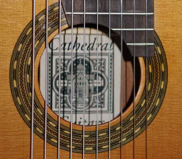 NEW Cathedral Guitar 2015 Model 125 Ten-String Classical Harp Guitar w/Hardshell Case [Cedar/Mahogany] Decacorde 10-String