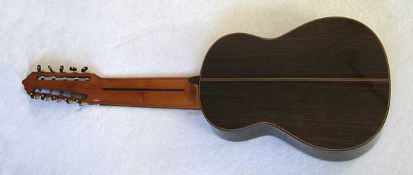 Cathedral Guitars Model 40 10-String Classical Harp Guitar, Copy of a 1984 Ramirez De Camera 1a by Luthier Lucio Nunez