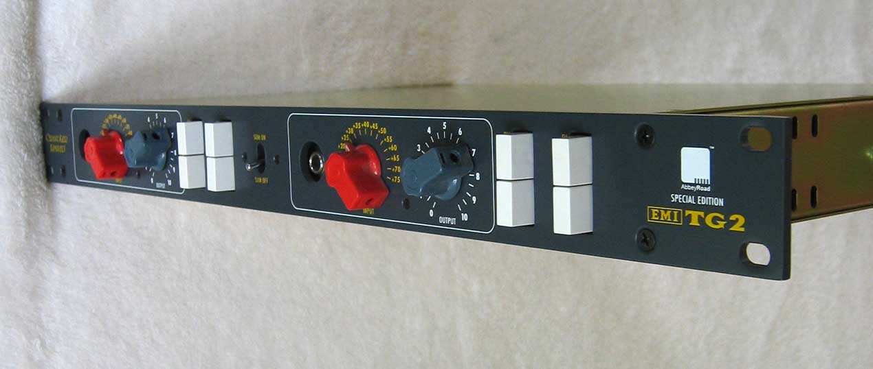 Chandler TG2 Mic Preamp DI with EMI Abbey Road TG console Circuit