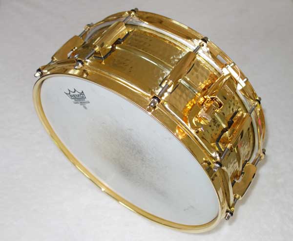 Pearl JD1455 Gold-Hammered Jimmy DeGrasso Signature Snare 14" x 5.5"