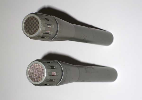 Vintage Electro Voice C15e Condenser Mic Pair, Cardioid Pattern