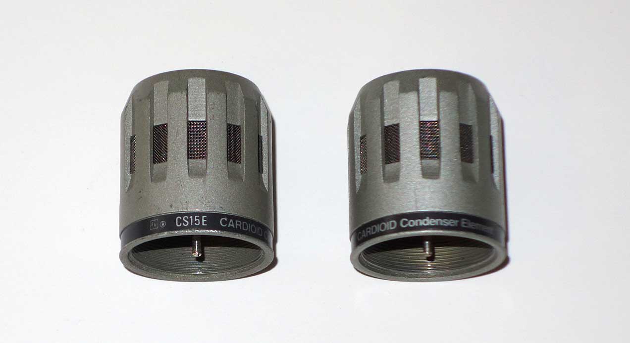 Vintage Electro Voice C15e Condenser Mic Pair, Cardioid Pattern