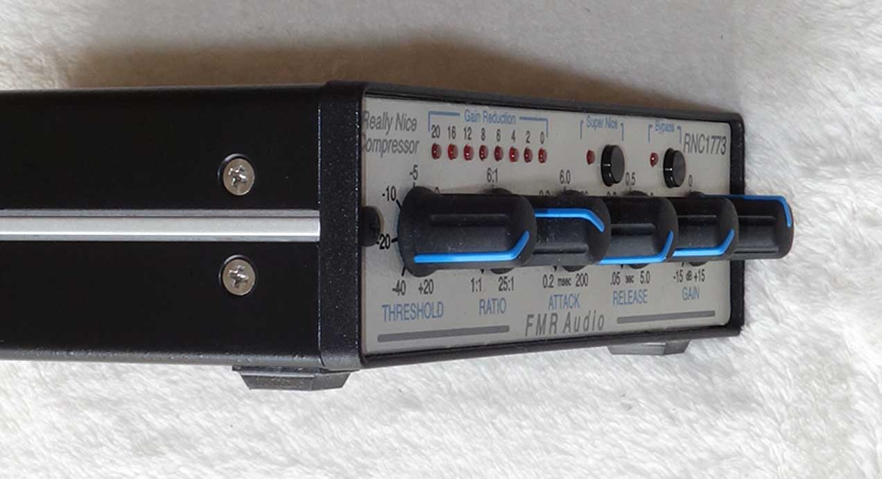 FMR Audio RNC Really Nice Compressor -- Stereo Comp w/ PSU