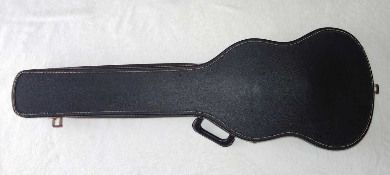 Vintage 1960s GIBSON SG Arched Softshell Guitar Case w/Red Lining, For 1960s Gibson SG Junior Guitars