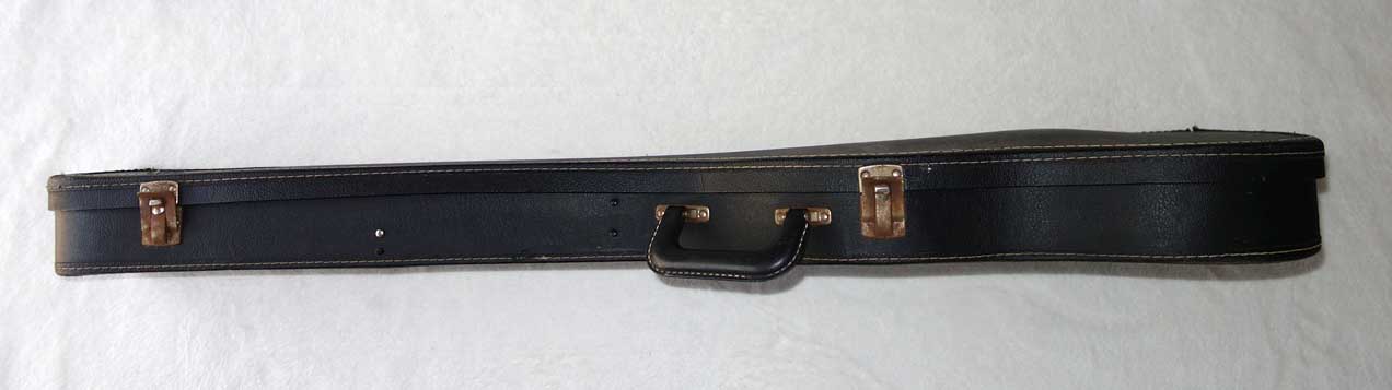 Vintage 1960s GIBSON SG Arched Softshell Guitar Case w/Red Lining, For 1960s Gibson SG Junior Guitars