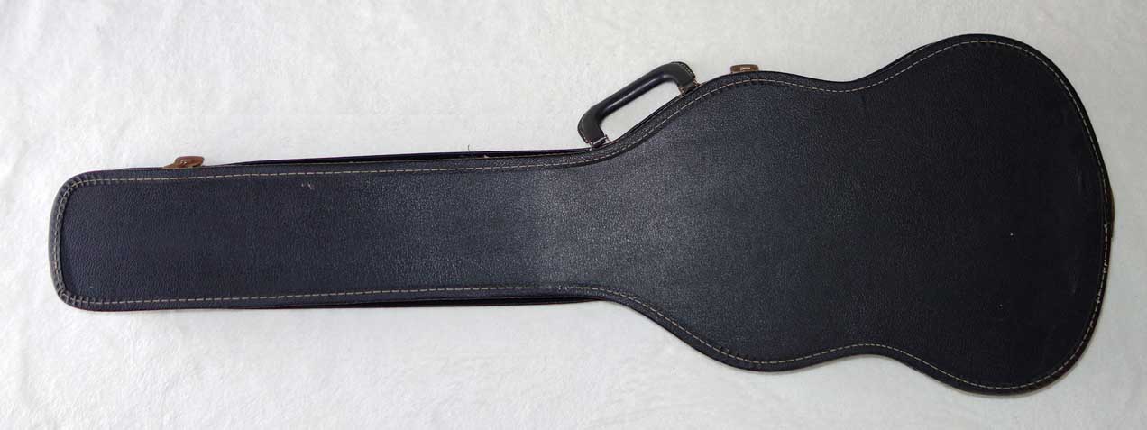 Vintage 1960s GIBSON SG Arched Softshell Guitar Case w/Red Lining, For 1960s Gibson SG Junior Guitars