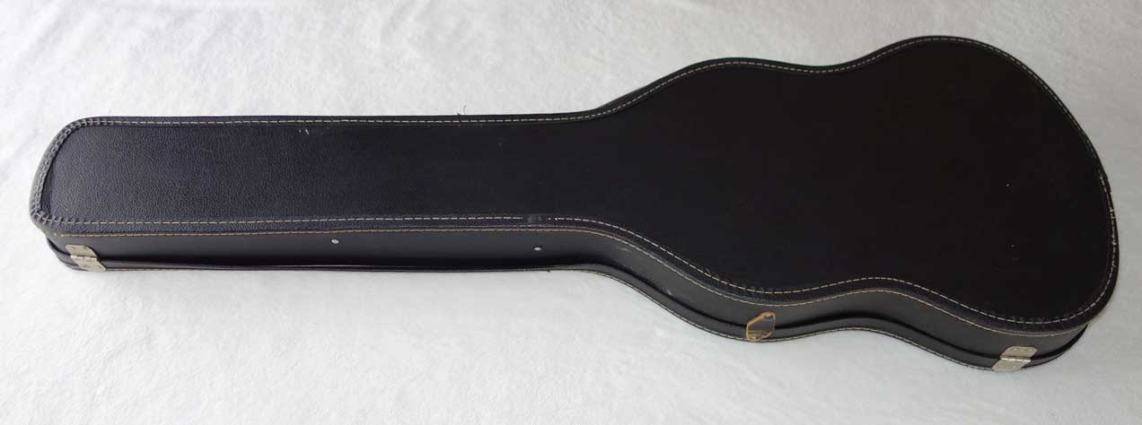 Vintage 1960s GIBSON SG Arched Softshell Guitar Case w/Red Lining, For 1960s Gibson SG Junior Guitars