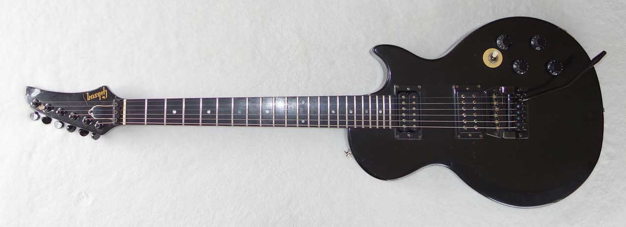 1984 Black Knight Custom Ebony FB, Super Tune Vibrola 