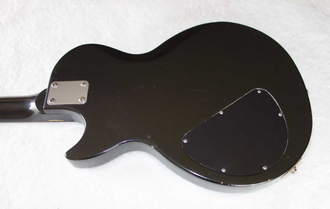 1984 Black Knight Custom Ebony FB, Super Tune Vibrola 