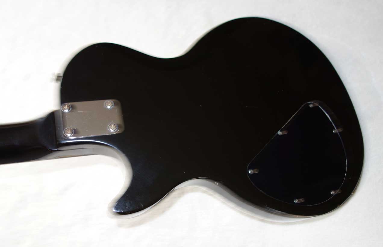 1984 Black Knight Custom Ebony FB, Super Tune Vibrola 