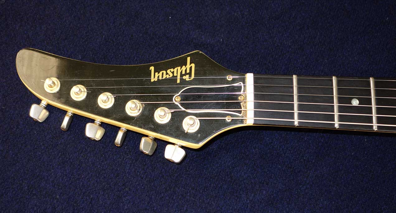 Vintage 1983 Gibson Furura Solid Body Corvus-Shaped Guitar w/Gibson Super Tune Vibrola, Ebony Fingerboard