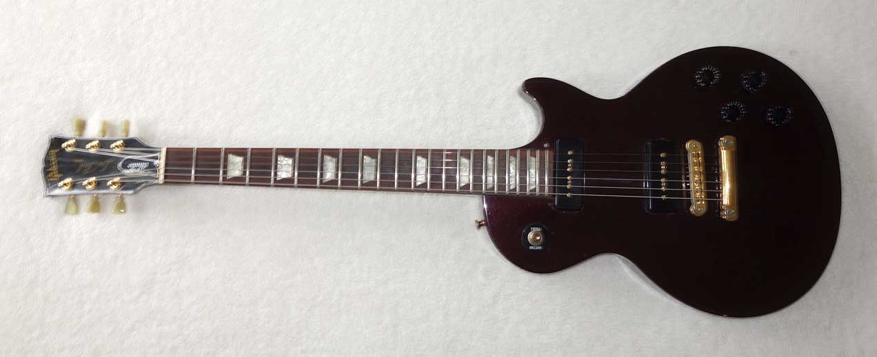 1996 Gibson Les Paul Gem Series Elecric Guitar w/Hardshell Case, Purple Amethyst Finish
