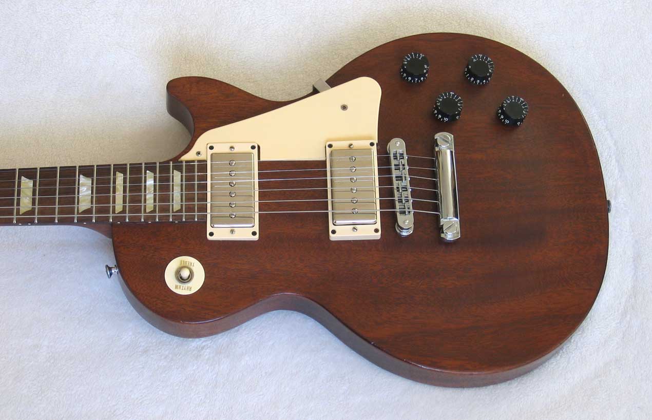 Gibson Les Paul Studio Electric Guitar Upgraded w/Seymour Duncan Single Coil Pickups, w/ Case, Mahogany Top