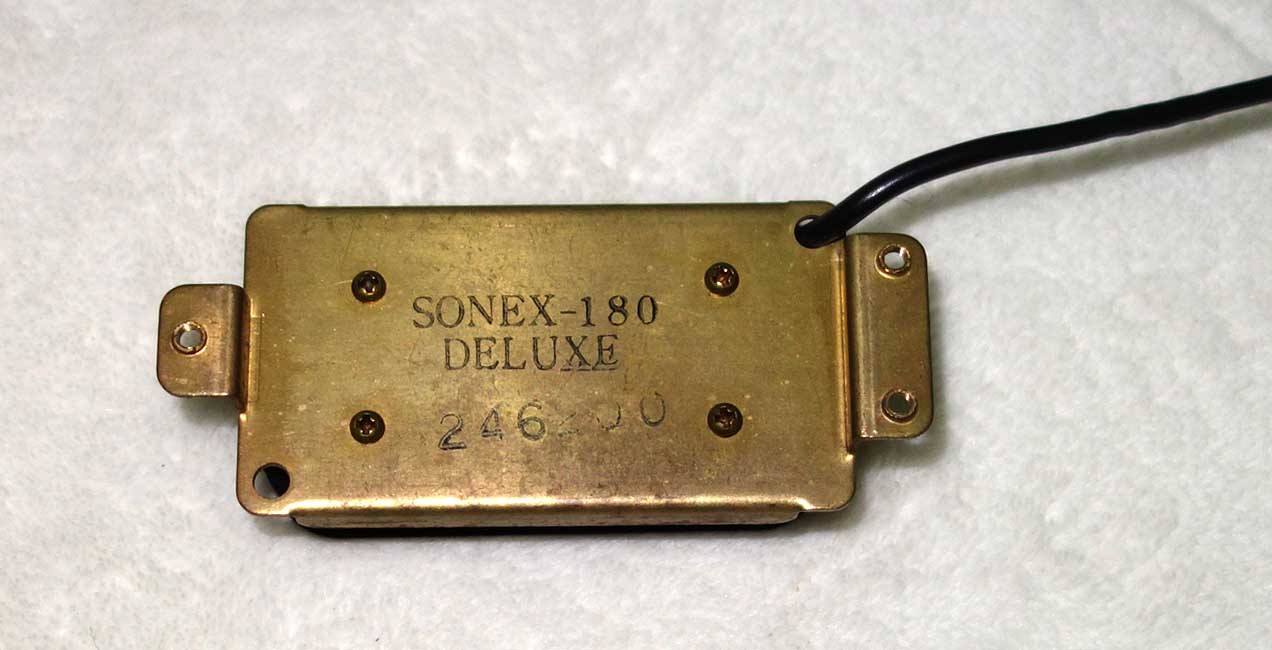 Vintage 1984 Gibson / Sonex 180 Deluxe PUPs  Super Humbucker / Velvet Brick / Zebra Pickup Pair  Originally for Invader, Sonex