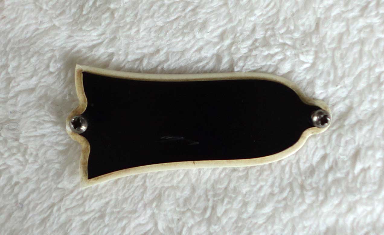 Vintage 1962 Gibson Wide Border Truss Rod Cover for 1960 - 1964 Upscale Gibsons 