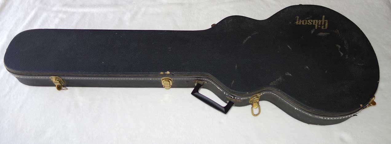 Vintage 1980s GIBSON Long Banana Headstock Guitar Case for Corvus, Futura, Black Knight Custom