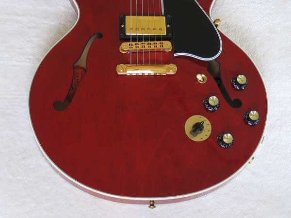 2008 Gibson Custom Shop ES-346 Cherry Red Guitar