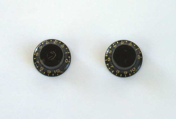 VINTAGE 1950s Gibson Knobs for Gibson Electric Guitars ES 175 225 335 jazz archtops & thinlines