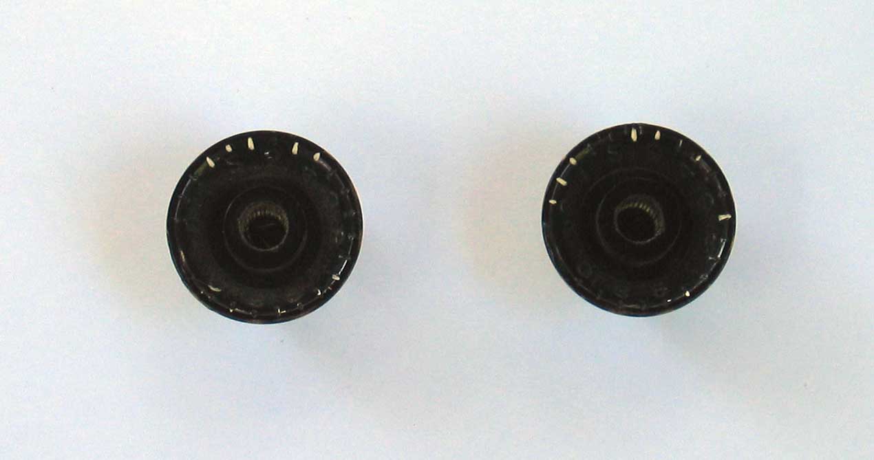 VINTAGE 1950s Gibson Knobs for Gibson Electric Guitars ES 175 225 335 jazz archtops & thinelines
