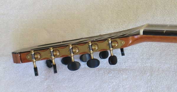 1972 Kohno 8 Ten-String Guitar Headstock