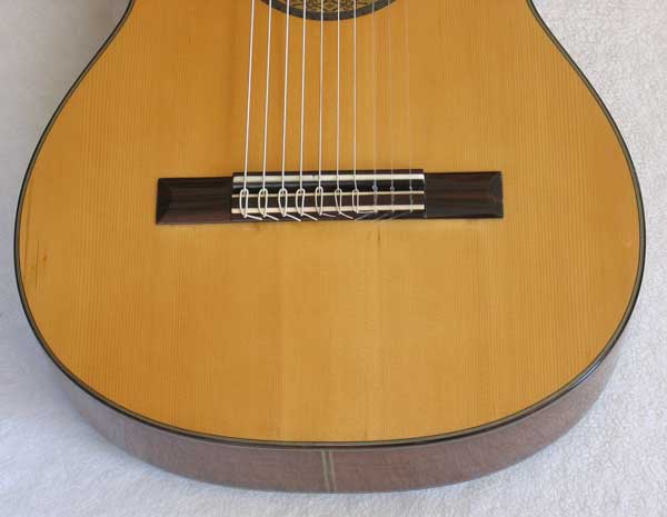 1972 Kohno 8 Ten-String Guitar Top