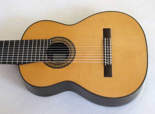 Lucio Nunez / Cathedral Guitar 10-STring Conversion of a 1972 Masaru Kohno Model 15 Classical Guitar, Brazilian