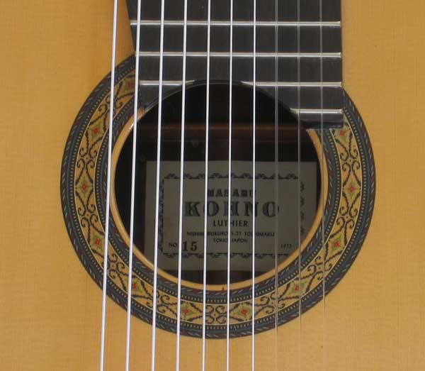 Lucio Nunez / Cathedral Guitar 10-STring Conversion of a 1972 Masaru Kohno Model 15 Classical Guitar, Brazilian