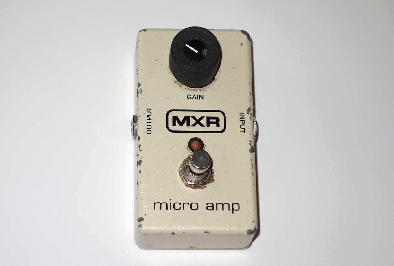 MXR Micro Amp Clean Boost Guitar Pedal