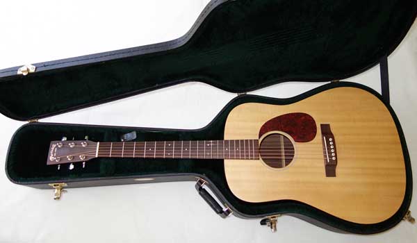 Martin D15 Classic Dreadnaught Guitar w/ Martin Hardshell Case, [All-Solid Spruce, Indian Rosewood]
