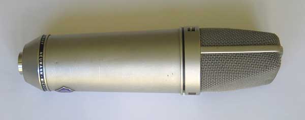 Vintage 1980s Neumann U87i Battery-Powered Microphone #41586