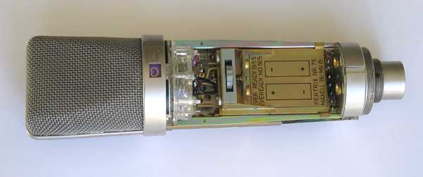 Vintage 1968 Neumann U87i Battery-Powered Microphone