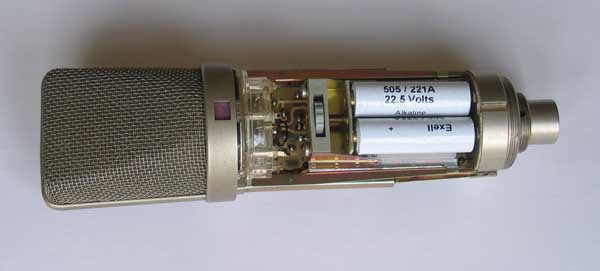 Vintage 1969 Neumann U87i Battery-Powered Microphone