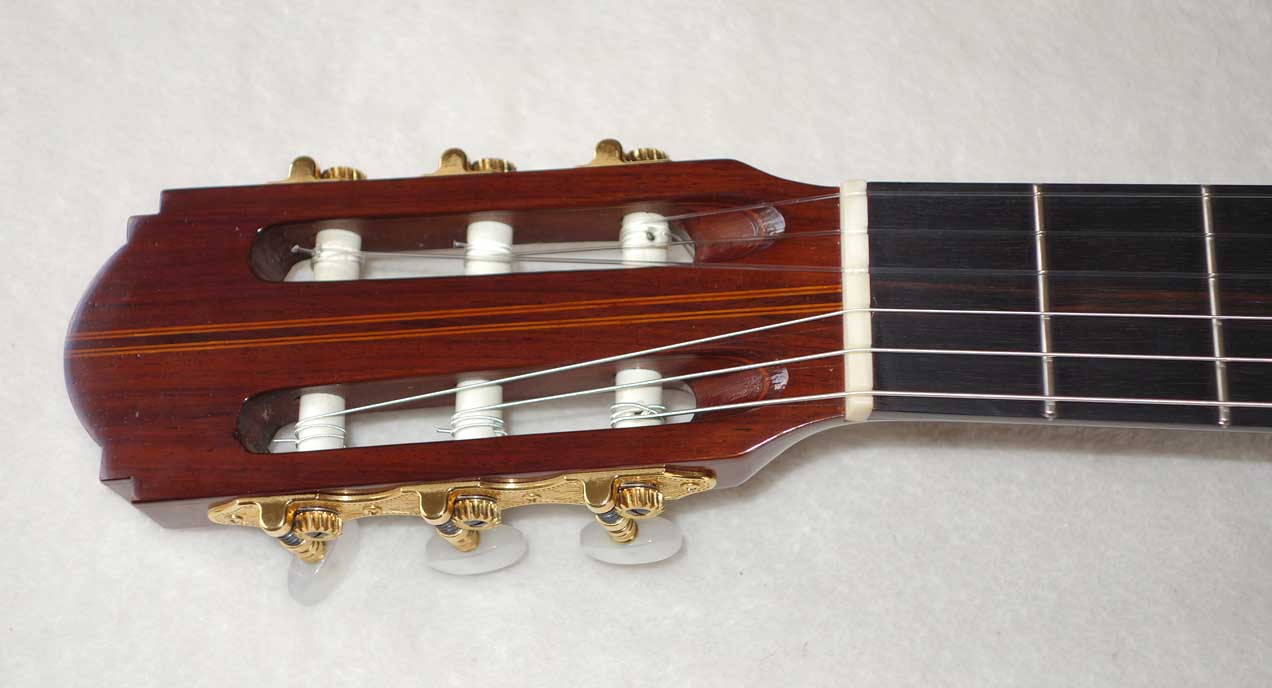 1995 Lucio Nuez "Balbina" Classical Guitar w/Case, German Spruce top / Indian Rosewood Back & Sides, French Polish, 