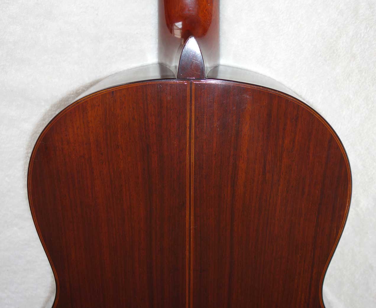 1995 Lucio Nuez "Balbina" Classical Guitar w/Case, German Spruce top / Indian Rosewood Back & Sides, French Polish, 