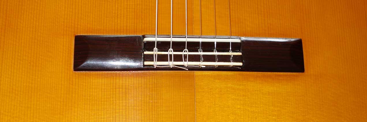 1995 Lucio Nuez "Balbina" Classical Guitar w/Case, German Spruce top / Indian Rosewood Back & Sides, French Polish,