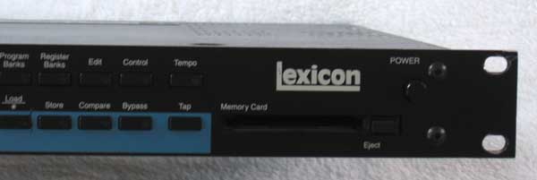 LEXICON PCM80 Digital Reverb Multi-Effects Unit with Dual Effects Card & Pitch Shift Card PCM 80