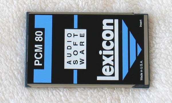 LEXICON PCM80 Digital Reverb Multi-Effects Unit with Dual Effects Card & Pitch Shift Card PCM 80