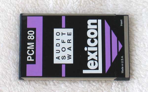 LEXICON PCM80 Digital Reverb Multi-Effects Unit with Dual Effects Card & Pitch Shift Card PCM 80